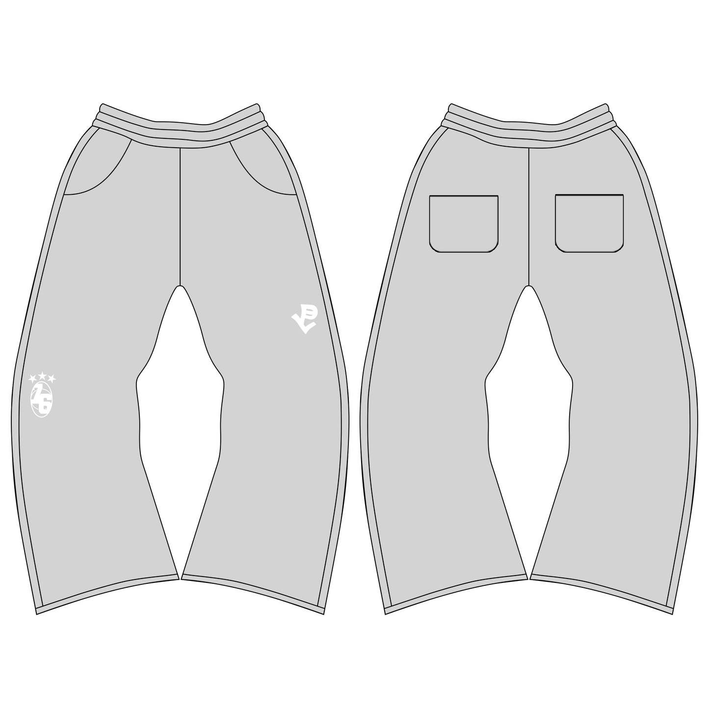 GREY 3STAR JOGGERS