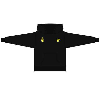 BLACK 3STAR HOODIE