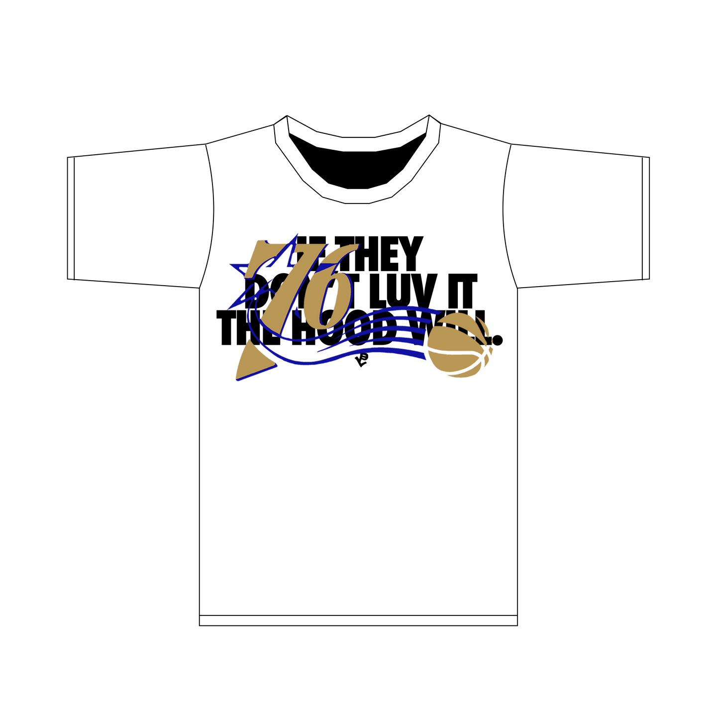 W/G HOODLUV TEE